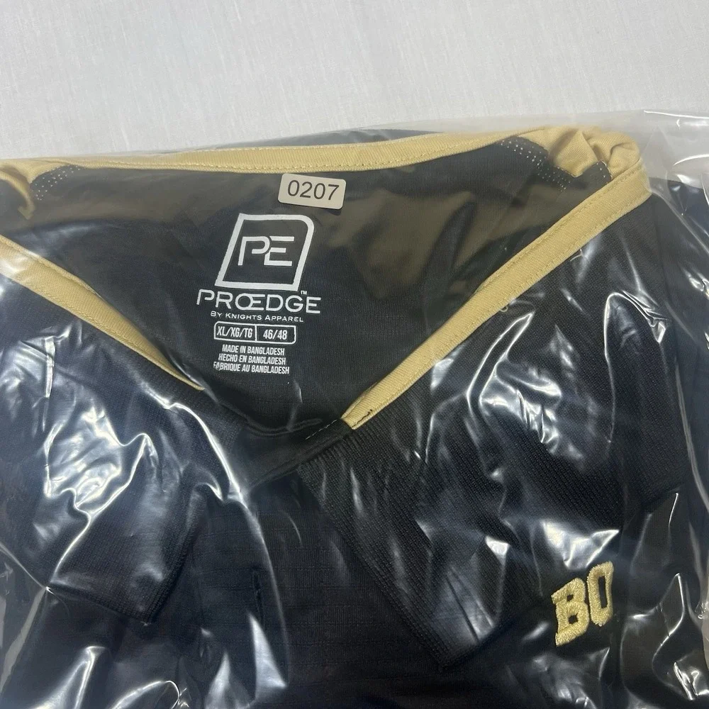 Purdue Boilermakers Polo Shirt Mens XL Navy Gold Embroidered NCAA College Golf